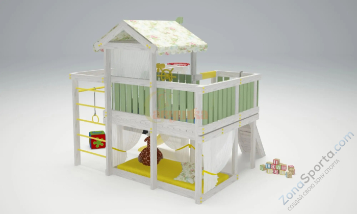 Игровой комплекс Савушка Baby 8 оливковый Игровой комплекс Савушка Baby 8 оливковый