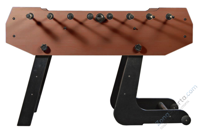 Игровой стол - футбол складной Maccabi (махагон) Игровой стол - футбол складной Maccabi (махагон)