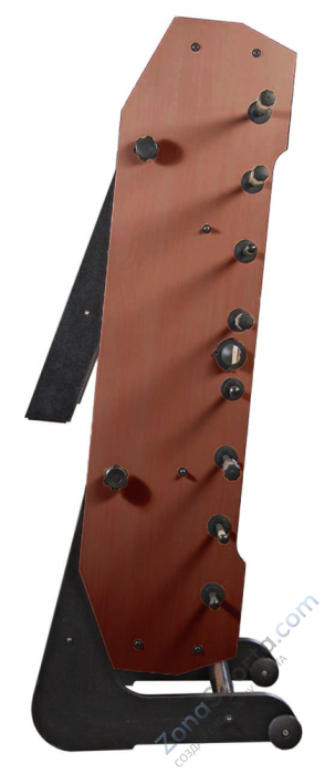 Игровой стол - футбол складной Maccabi (махагон) Игровой стол - футбол складной Maccabi (махагон)