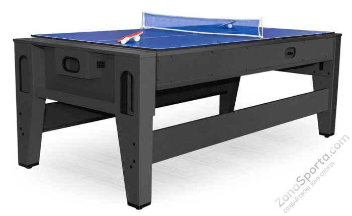 Игровой стол - трансформер (бильярд, аэрохоккей, настольный теннис) Twister (черный) Игровой стол - трансформер (бильярд, аэрохоккей, настольный теннис) Twister (черный)