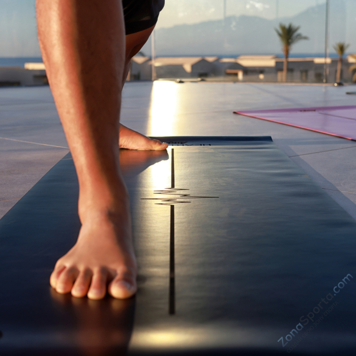 Коврик для йоги Airex Heartbeat Mat антрацит Коврик для йоги Airex Heartbeat Mat антрацит