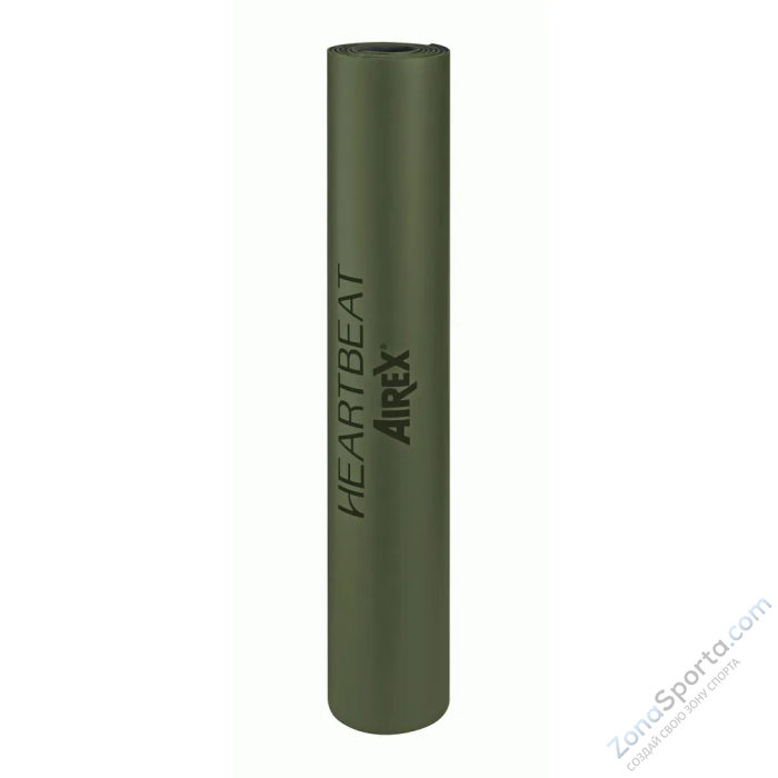 Коврик для йоги Airex Heartbeat Mat оливковый Коврик для йоги Airex Heartbeat Mat оливковый