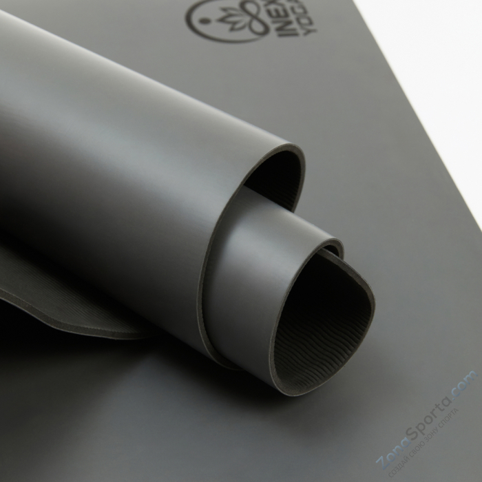 Коврик для йоги INEX Yoga PU Mat TPE полиуретан темно-серый Коврик для йоги INEX Yoga PU Mat TPE полиуретан темно-серый