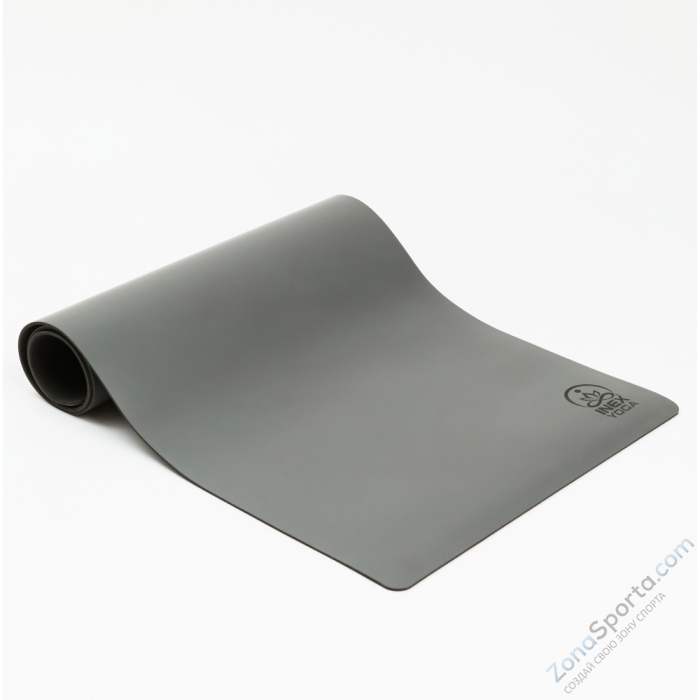 Коврик для йоги INEX Yoga PU Mat TPE полиуретан темно-серый Коврик для йоги INEX Yoga PU Mat TPE полиуретан темно-серый