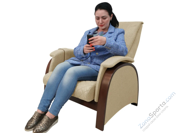 Кресло-качалка (маятник) с массажем Fujimo Balance 2 F2004 TOF Бежевый