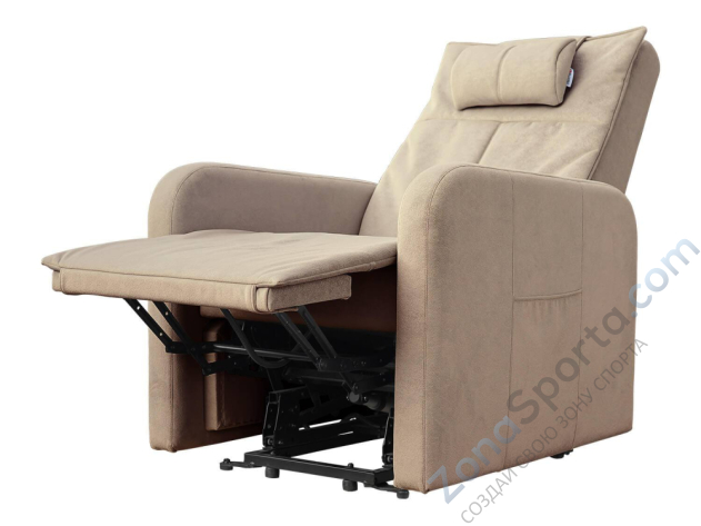 Кресло реклайнер с подъемом Fujimo Synergy Lift Wide Kingchair F3005 FLWK Ваниль (Sakura 4)