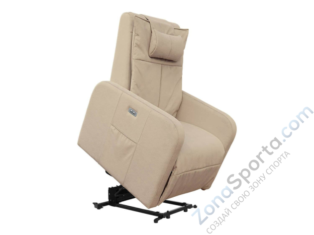 Кресло реклайнер с подъемом Fujimo Synergy Lift Wide Kingchair F3005 FLWK Ваниль (Sakura 4)