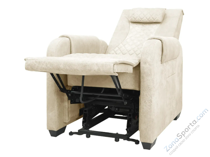 Кресло-реклайнер электрический с подъемом и массажем Fujimo Lounge Up F7003 FLFL Ваниль