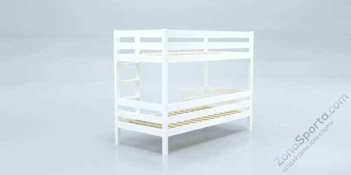 Кровать детская двухъярусная Савушка-01 80х160 белая Кровать детская двухъярусная Савушка-01 80х160 белая