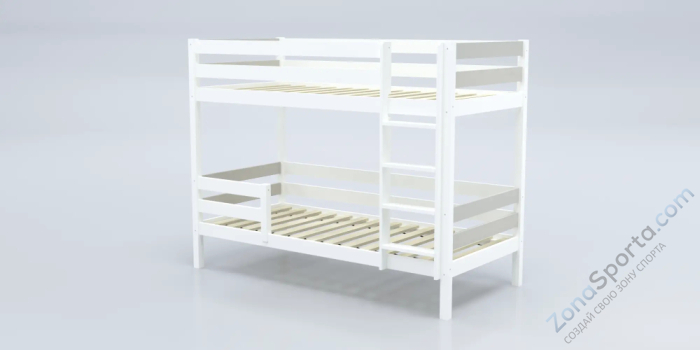 Кровать детская двухъярусная Савушка-01 80х160 серая Кровать детская двухъярусная Савушка-01 80х160 серая