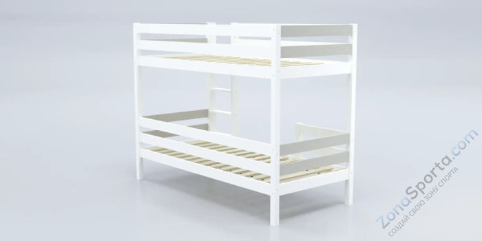 Кровать детская двухъярусная Савушка-01 80х160 серая Кровать детская двухъярусная Савушка-01 80х160 серая