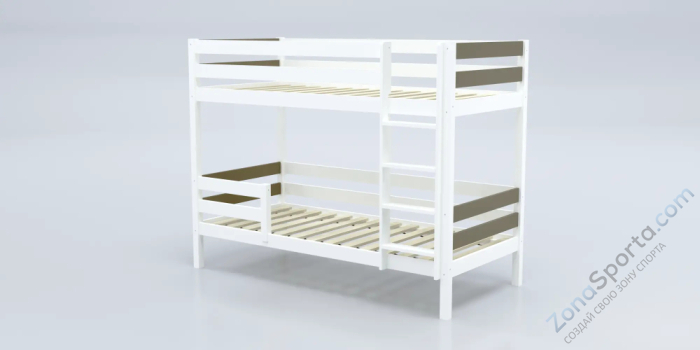 Кровать детская двухъярусная Савушка-01 90х200 Shiitake (бежевый) Кровать детская двухъярусная Савушка-01 90х200 Shiitake (бежевый)