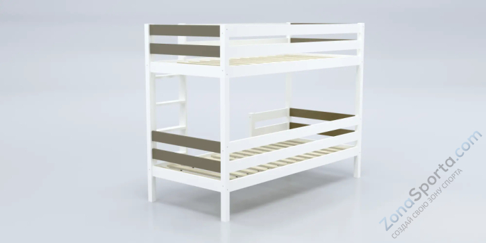 Кровать детская двухъярусная Савушка-01 90х200 Shiitake (бежевый) Кровать детская двухъярусная Савушка-01 90х200 Shiitake (бежевый)