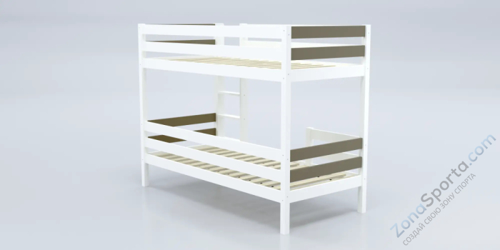 Кровать детская двухъярусная Савушка-01 90х200 Shiitake (бежевый) Кровать детская двухъярусная Савушка-01 90х200 Shiitake (бежевый)