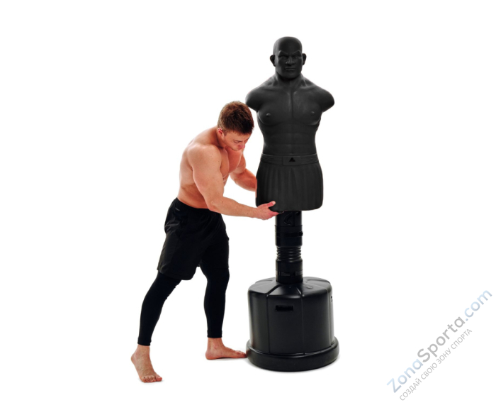 Манекен DFC Boxing Punching Man-Heavy c регулировкой высоты TLS-AB (черный) Манекен DFC Boxing Punching Man-Heavy c регулировкой высоты TLS-AB (черный)