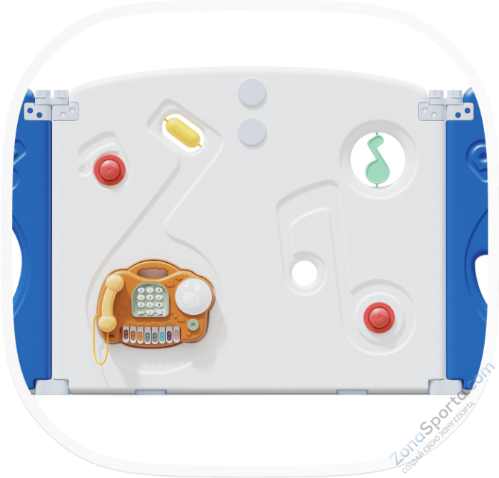 Манеж Unix Kids Supreme Music 200x240 Blue Манеж Unix Kids Supreme Music 200x240 Blue