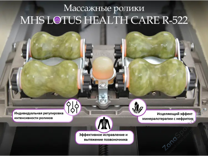 Массажная кровать MHS Lotus HealthCare R-522 Массажная кровать MHS Lotus HealthCare R-522