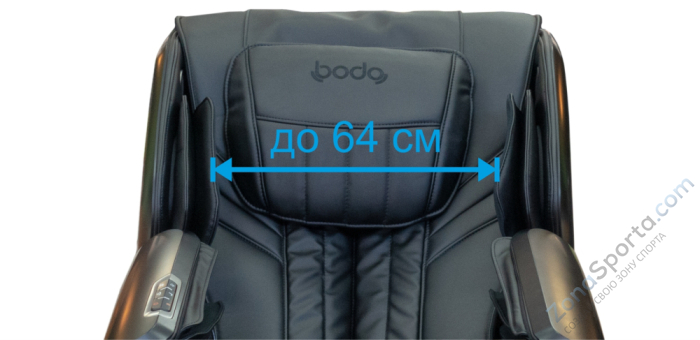 Массажное кресло Bodo Norton Black-Brown Массажное кресло Bodo Norton Black-Brown