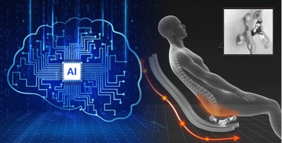 Массажное кресло Bodo Norton White-Beige Массажное кресло Bodo Norton White-Beige