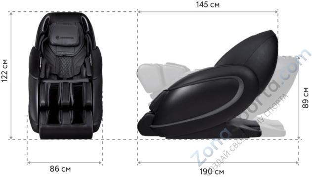 Массажное кресло Ergonova Catapult 2 FDE Массажное кресло Ergonova Catapult 2 FDE