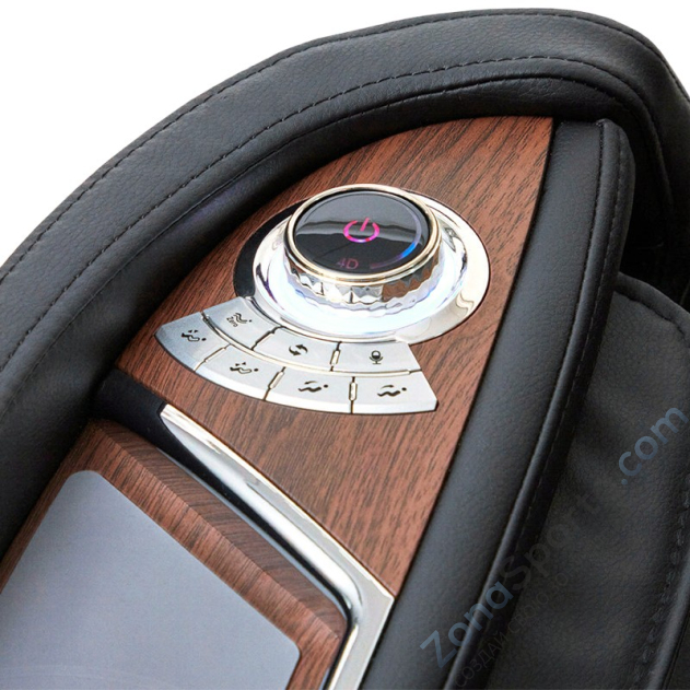 Массажное кресло Ergonova Chronos Silver Black Массажное кресло Ergonova Chronos Silver Black