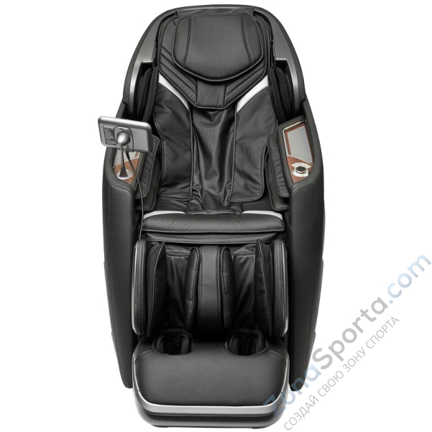 Массажное кресло Ergonova Chronos Silver Black Массажное кресло Ergonova Chronos Silver Black