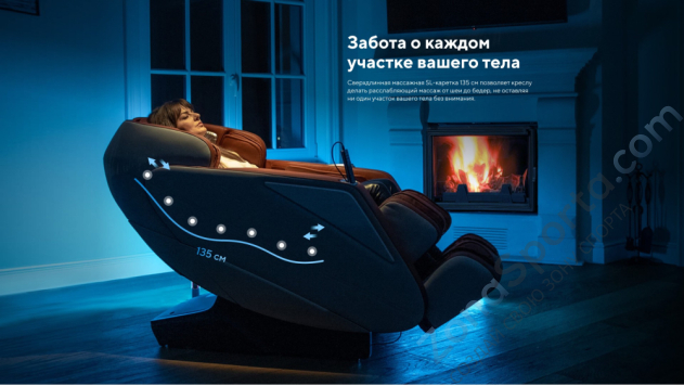 Массажное кресло Ergonova Ergoline 3 Grey