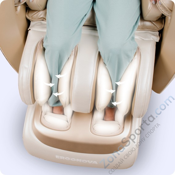 Массажное кресло Ergonova Organic 5 Beige Массажное кресло Ergonova Organic 5 Beige