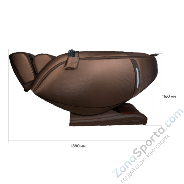 Массажное кресло Ergonova Organic 5 Espresso Brown Массажное кресло Ergonova Organic 5 Espresso Brown