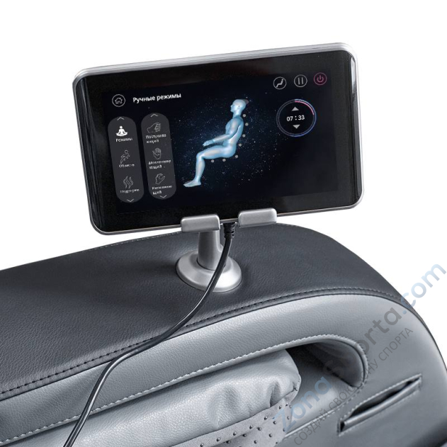 Массажное кресло Ergonova Organic Maxima XL Black Массажное кресло Ergonova Organic Maxima XL Black