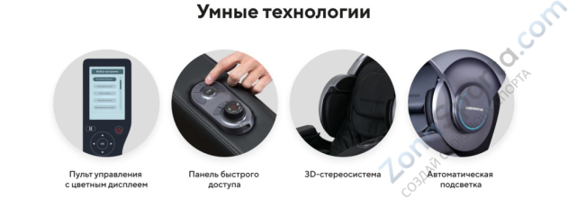 Массажное кресло Ergonova Robotouch 3 Universe Black Массажное кресло Ergonova Robotouch 3 Universe Black