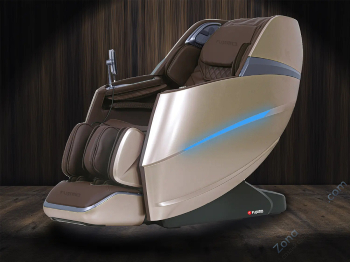 Массажное кресло Fujimo Combat 4D Коричневый Массажное кресло Fujimo Combat 4D Коричневый