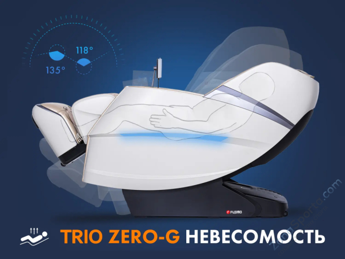 Массажное кресло Fujimo Combat 4D Шампань Массажное кресло Fujimo Combat 4D Шампань