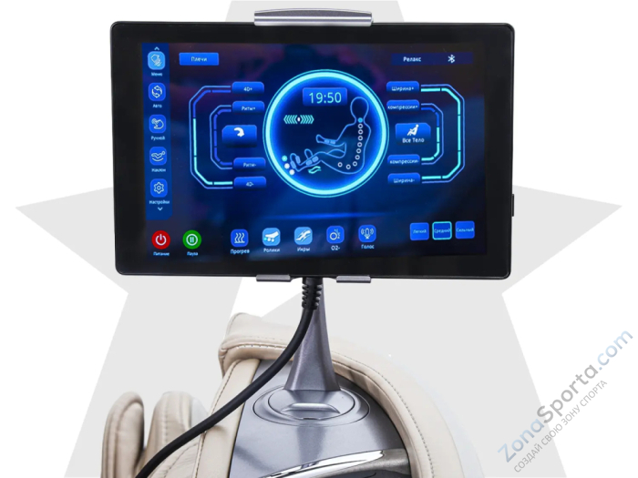 Массажное кресло Fujimo Combat 4D Шампань Массажное кресло Fujimo Combat 4D Шампань