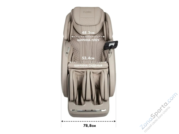 Массажное кресло Fujimo Cyber Atlant 4D+ F707 Имбирь