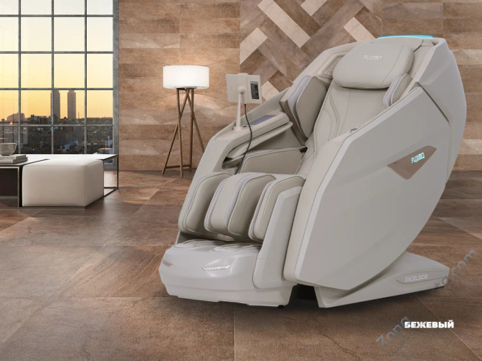 Массажное кресло Fujimo Excelsior Бежевый Массажное кресло Fujimo Excelsior Бежевый