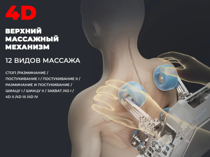 Массажное кресло Fujimo Excelsior Бежевый Массажное кресло Fujimo Excelsior Бежевый