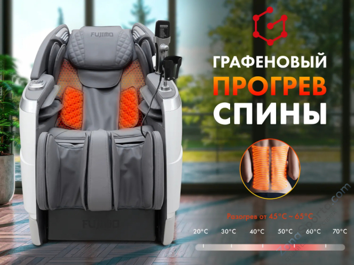 Массажное кресло Fujimo Flexor Business Edition Grey Массажное кресло Fujimo Flexor Business Edition Grey