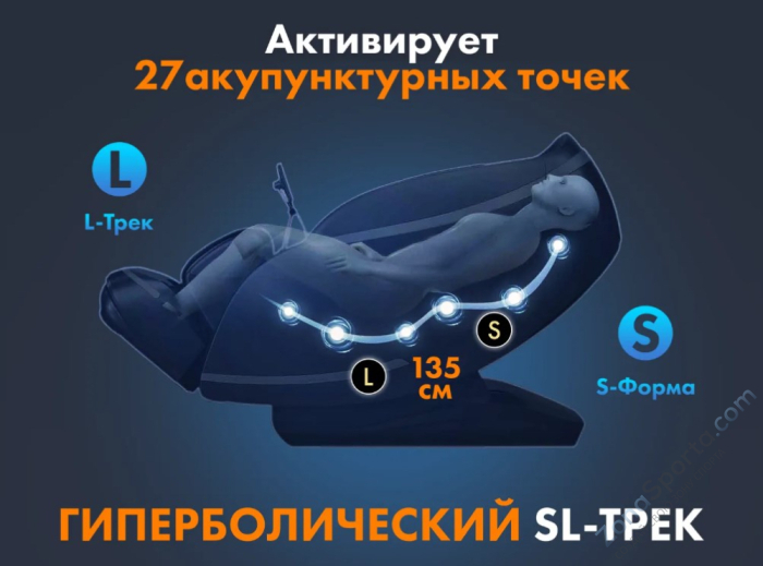 Массажное кресло Fujimo Guru F700 Серый Массажное кресло Fujimo Guru F700 Серый