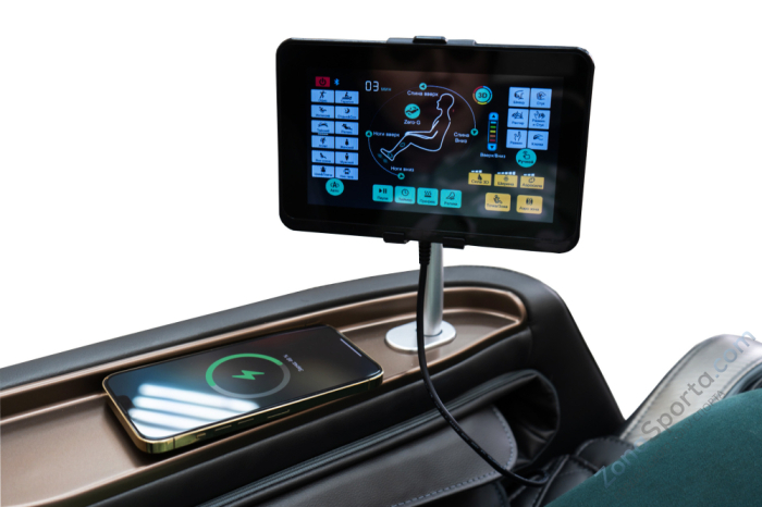 Массажное кресло Fujimo Kenko F623 Графит Массажное кресло Fujimo Kenko F623 Графит