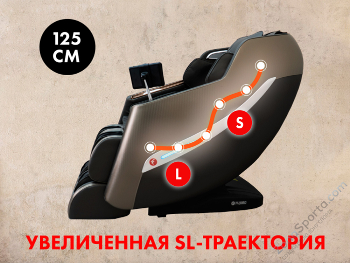 Массажное кресло Fujimo Kenko F623 Графит Массажное кресло Fujimo Kenko F623 Графит