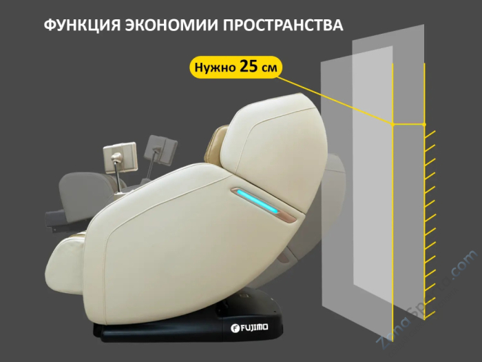 Массажное кресло Fujimo Optima F555 Business Edition Шампань Массажное кресло Fujimo Optima F555 Business Edition Шампань