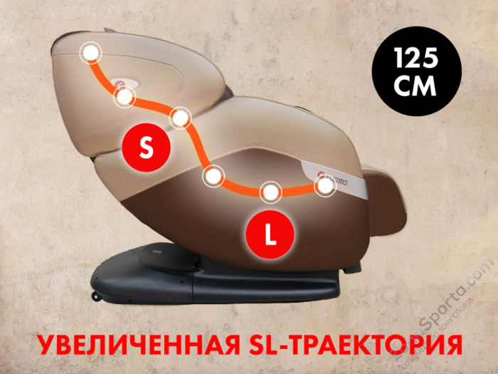 Массажное кресло Fujimo QI F633 Business Edition Эспрессо Массажное кресло Fujimo QI F633 Business Edition Эспрессо