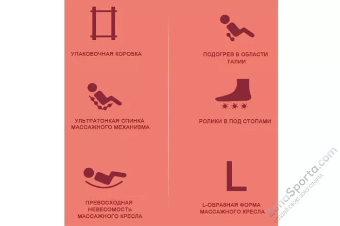 Массажное кресло iMassage Inspiration 2 Black Массажное кресло iMassage Inspiration 2 Black