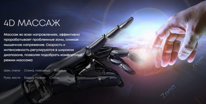 Массажное кресло iMassage Inspiration Red/Black Массажное кресло iMassage Inspiration Red/Black