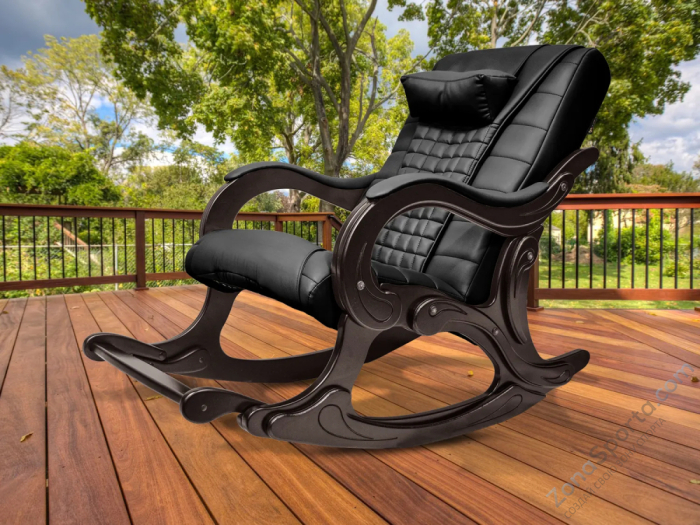 Массажное кресло-качалка EGO Wave EG2001 Антрацит (Арпатек)