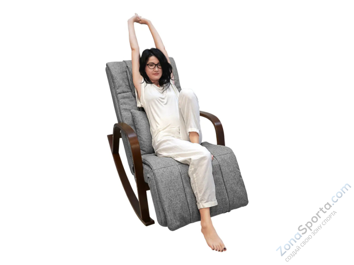 Массажное кресло качалка Fujimo F2002 МСX Time2Chill Grey (Tailor 7) Вишня