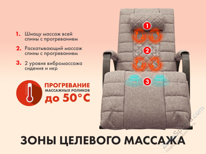 Массажное кресло качалка Fujimo Soho Deluxe F2000 TCFA Капучино (Tony3) Массажное кресло качалка Fujimo Soho Deluxe F2000 TCFA Капучино (Tony3)