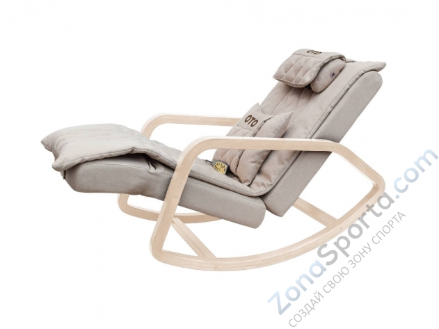 Массажное кресло-качалка Oto Grand Life OT2007 латте (Рогожка) Массажное кресло-качалка Oto Grand Life OT2007 латте (Рогожка)