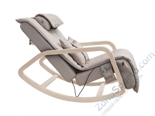 Массажное кресло-качалка Oto Grand Life OT2007 латте (Рогожка) Массажное кресло-качалка Oto Grand Life OT2007 латте (Рогожка)